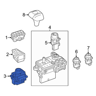 Mercedes-Benz OE - Radio Knob