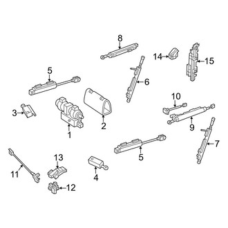 Mercedes-Benz OE - Retractable Top - Motor & Components