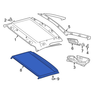 Mercedes-Benz OE - Sunroof Cover