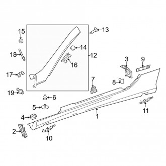 2014 Mercedes SL Class Replacement Rocker Panels – CARiD.com