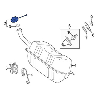 Mercedes-Benz OE - Fuel Tank Cap