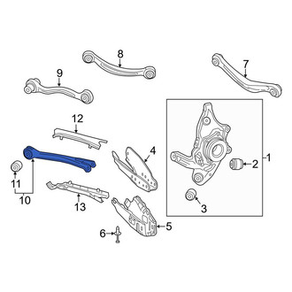 Mercedes-Benz OE - Rear Lower Forward Suspension Control Arm