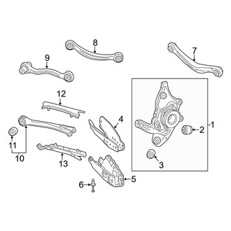 Mercedes-Benz OE - Rear Suspension - Suspension Components