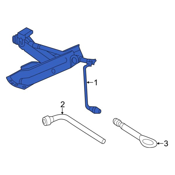 MercedesBenz OE 2315800018 Floor Jack