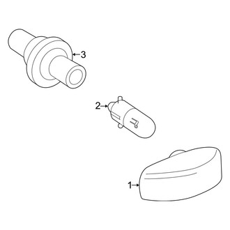 Mercedes-Benz OE - Front Lamps - Signal Lamps (On Fender)
