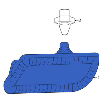 Mercedes-Benz OE - Right Side Marker Light
