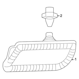 Mercedes-Benz OE - Front Lamps - Side Marker Lamps