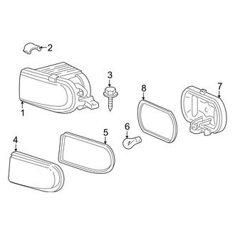 Mercedes-Benz OE - Front Lamps - Fog Lamps