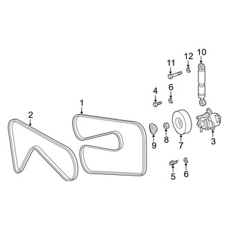Mercedes-Benz OE - Cooling - Belts & Pulleys