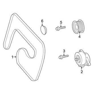 Mercedes-Benz OE - Cooling - Belts & Pulleys