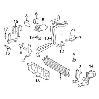 Mercedes-Benz OE - Cooling - Intercooler