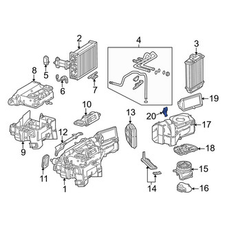 Mercedes-Benz OE - HVAC Control Module