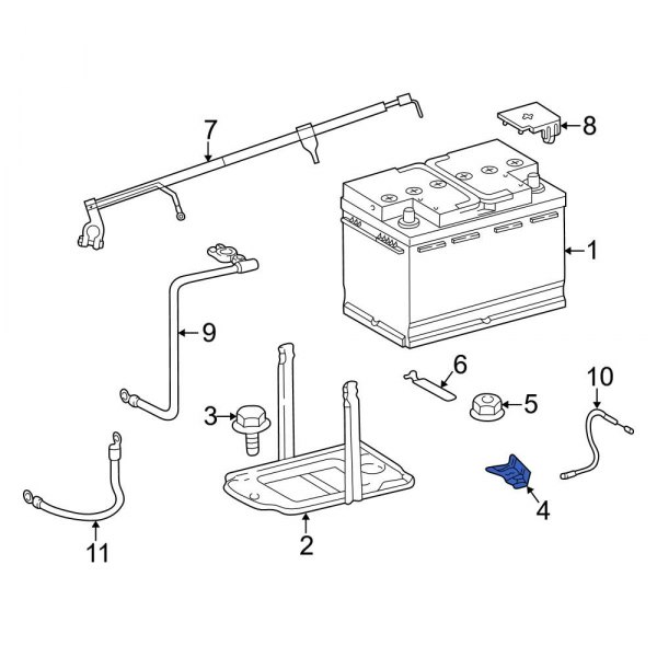 Battery Tray Bracket