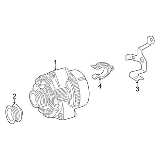 Mercedes-Benz OE - Electrical - Alternator
