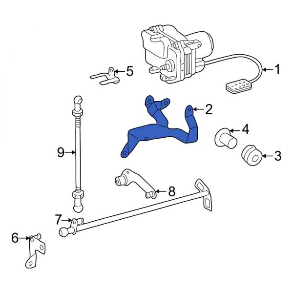 Cruise Control Servo Bracket