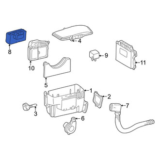 Mercedes-Benz OE - Powertrain Control Module (PCM) Relay