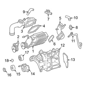 Mercedes-Benz OE - Engine - Supercharger & Components