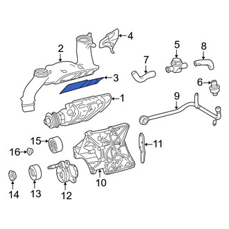 Mercedes-Benz OE - Supercharger Gasket