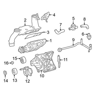 Mercedes-Benz OE - Engine - Supercharger & Components