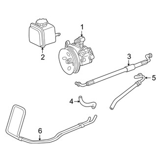 Mercedes-Benz OE - Steering Gear & Linkage - Pump & Hoses