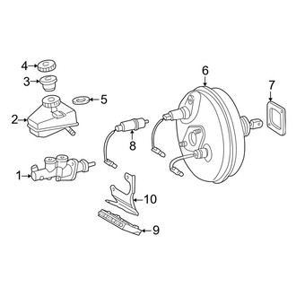 Mercedes-Benz OE - Cowl - Components on Dash Panel