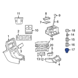 Mercedes-Benz OE - Convertible Top Switch