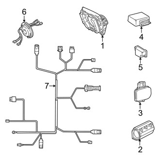 Mercedes-Benz OE - Restraint Systems - Air Bag Components