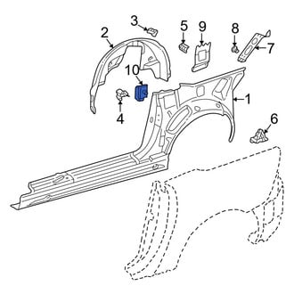 Mercedes-Benz OE - Front Door Jamb Switch
