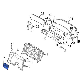 Mercedes-Benz OE - Cargo Net