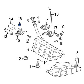 Mercedes-Benz OE - Fuel Pump Insulator
