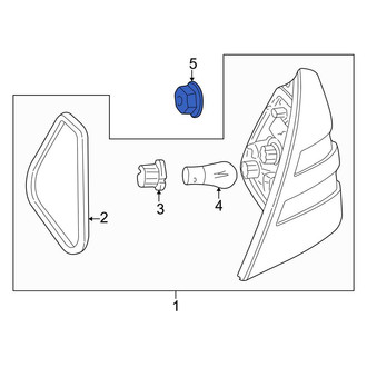 Mercedes-Benz OE - Tail Light Nut