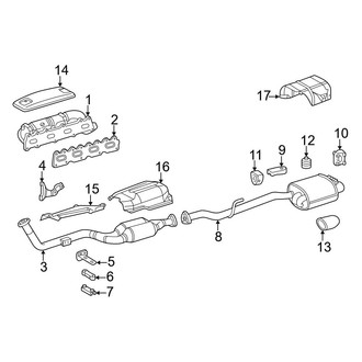 Mercedes-Benz OE - Exhaust System - Exhaust Components