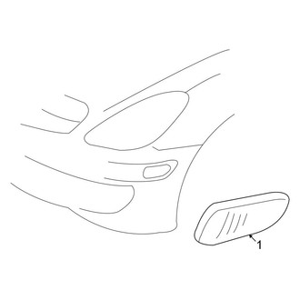 Mercedes-Benz OE - Front Lamps - Signal Lamps