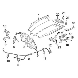 Mercedes-Benz OE - Hood & Components