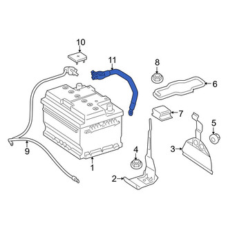 Mercedes-Benz OE - Battery Cable