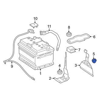Mercedes-Benz OE - Wiper Linkage Nut