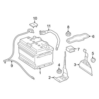 Mercedes-Benz OE - Electrical - Battery