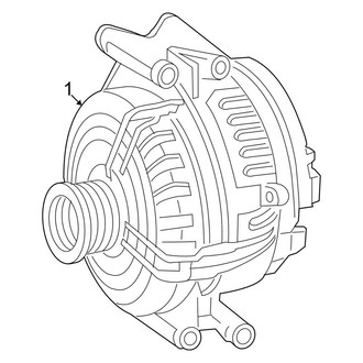 Mercedes-Benz OE - Electrical - Alternator