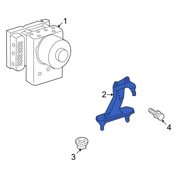 ABS Hydraulic Pump Bracket