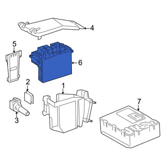 Mercedes-Benz OE - Front Fuse and Relay Center Base