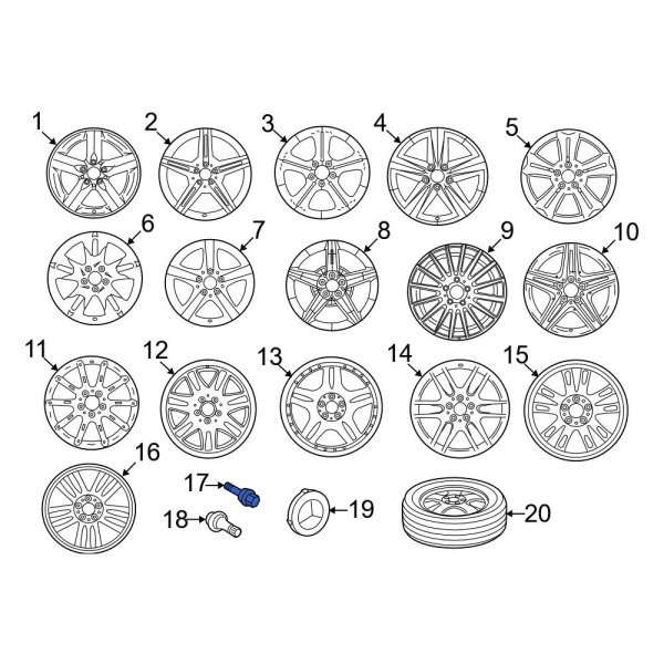 Wheel Lug Bolt