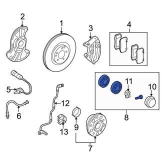 Mercedes-Benz OE - Front Wheel Bearing