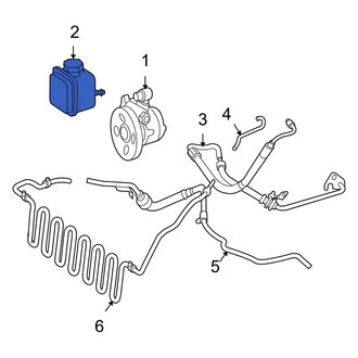 Mercedes-Benz OE - Power Steering Reservoir