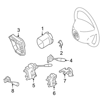 Mercedes-Benz OE - Steering Column - Shroud, Switches & Levers