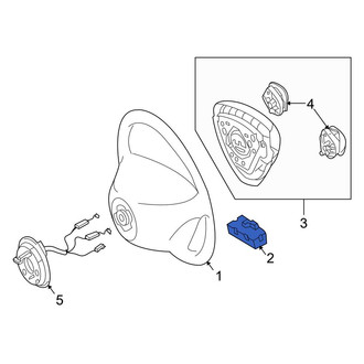 Mercedes-Benz OE - Heated Steering Wheel Module
