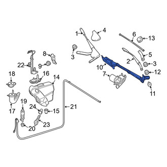 Mercedes-Benz OE - Wiper Linkage