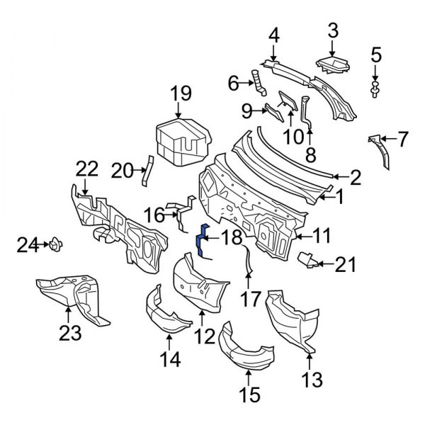 Cowl Bracket