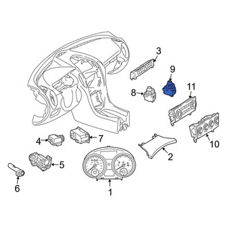 Mercedes-Benz OE - Convertible Top Switch