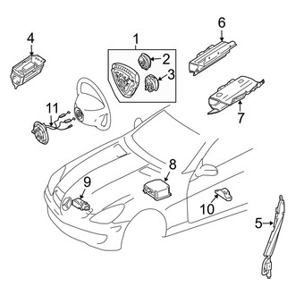 Mercedes-Benz OE - Restraint Systems - Air Bag Components