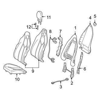 Mercedes-Benz OE - Seats & Tracks - Front Seat Components